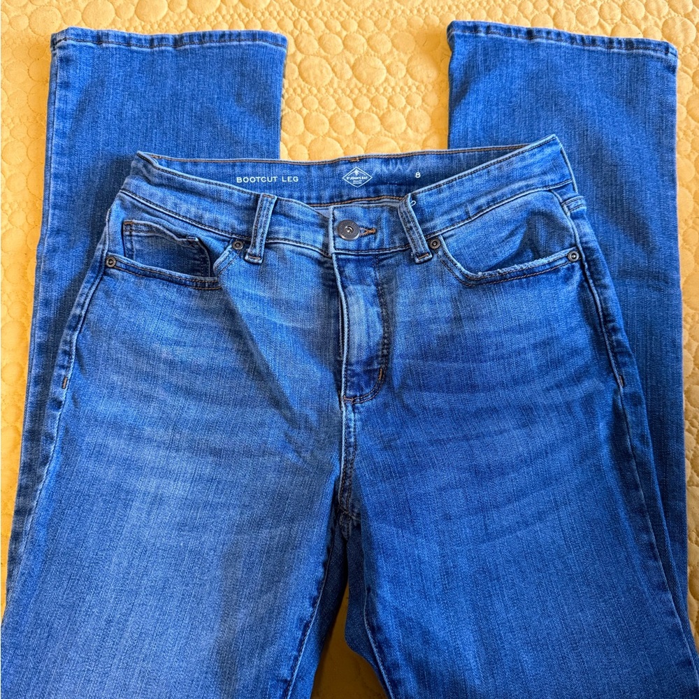 St. John's Bay Blue Boot Cut Jeans